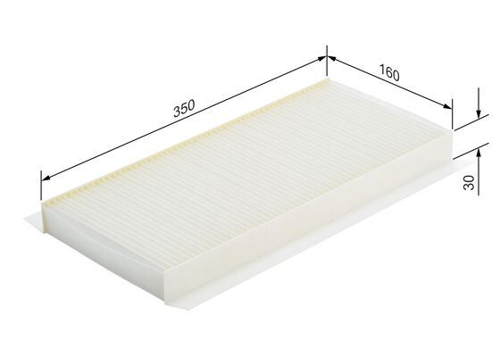 BOSCH 1987432045 Cabin Air Filter For Ford Focus Tourneo Connect Transit Connect