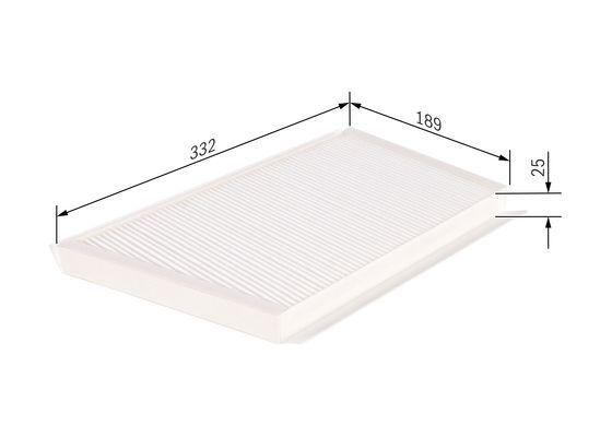 BOSCH 1987432270 Cabin Air Filter Engine Compartment Fits CLC-Class CLK