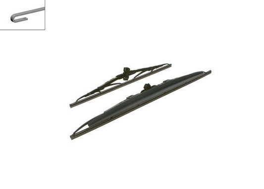 2 x BOSCH SP22/16S Wiper Blades (Pair) Fits Alfa Daewoo Fiat Ford MG Opel Subaru