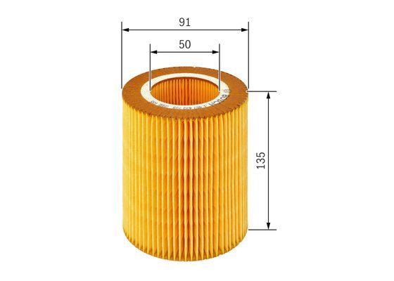BOSCH 1457433739 Air Filter Insert For Smart Cabrio City-Coupe Crossblade Fortwo