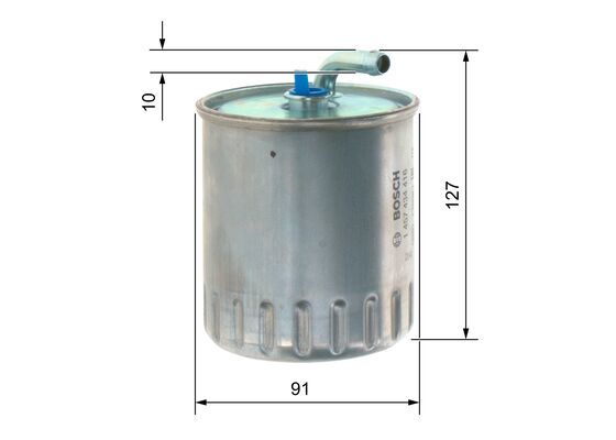 BOSCH 1457434416 Fuel Filter Fits Mercedes-Benz C-Class CLK G-Class M-Class