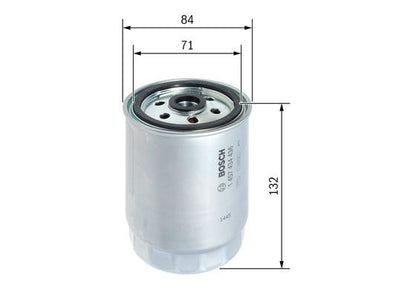 BOSCH 1457434436 Fuel Filter Fits Volvo S60 S80 V70 XC70 Cross Country XC90