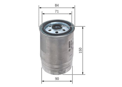 BOSCH 1457434460 Fuel Filter Fits Alfa Romeo 147 Fiat Ducato Peugeot Boxer
