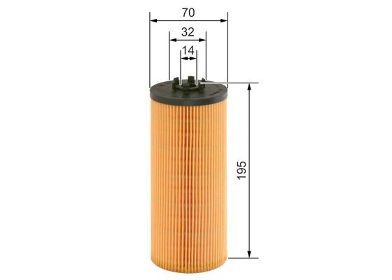 BOSCH 1457429152 Oil Filter Fits Audi A4 A6 A8 Allroad Skoda Superb VW Passat