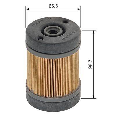 BOSCH 1457436006 Urea Filter Fits CASE IH FENDT CLARK YUCHAI DIESEL VOLVO PENTA