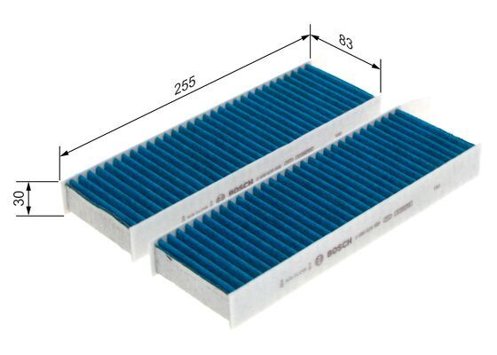 BOSCH 0986628568 Cabin Air Filter Fits Citroën DS Opel Peugeot Vauxhall