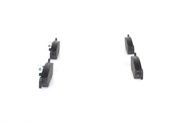 BOSCH 0986492020 Disc Brake Pad Set Front Low-Metallic Fits Ford Fiesta Courier