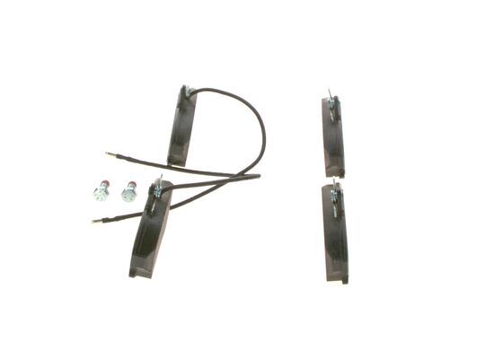 BOSCH 0986494056 Disc Brake Pad Set Front Low-Metallic Fits Renault Espace