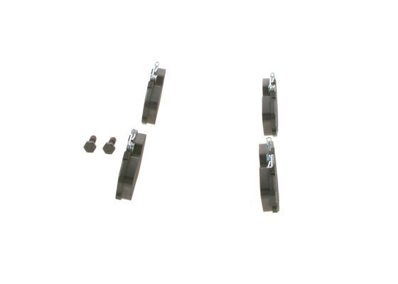 BOSCH 0986494058 Disc Brake Pad Set Front Low-Metallic Fits Mercedes-Benz 190