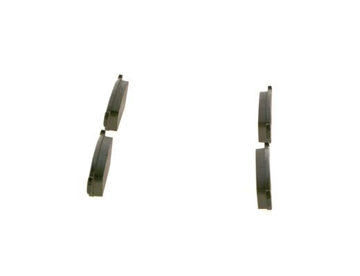 BOSCH 0986494066 Disc Brake Pad Set Front Low-Metallic For Daewoo Tico Mazda Az1