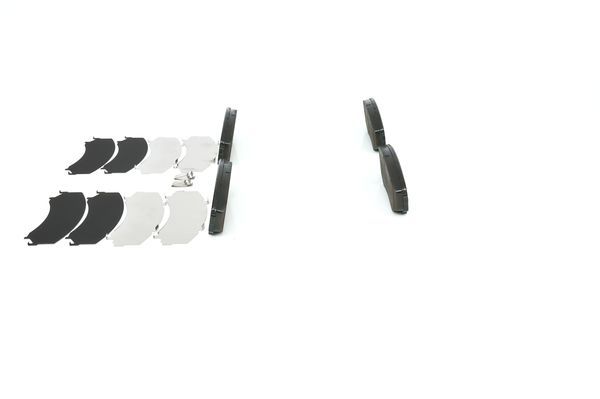 BOSCH 0986494204 Brake Pad Set For Disc Front Low-Metallic Fits Mazda MPV