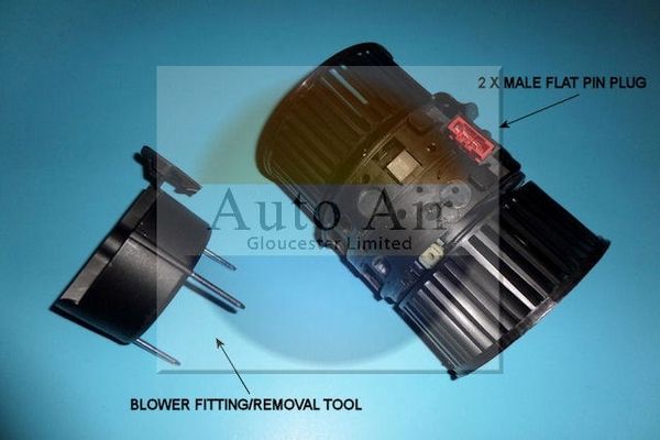 AUTO AIR 21-0060 Interior Blower 222W Heating/Ventilation Fits Renault Megane