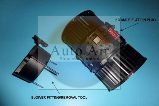 AUTO AIR 21-0060 Interior Blower 222W Heating/Ventilation Fits Renault Megane