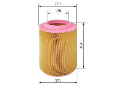 BOSCH 1457433568 Air Filter Fits STANDARD AUTOMOBILE BUCHER Schörling OTOKAR