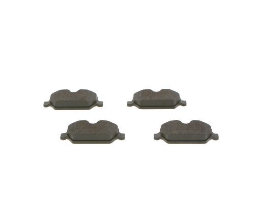 BOSCH 0986494461 Brake Pad Set For Disc Rear 17.2mm Thickness Fits Mini Paceman