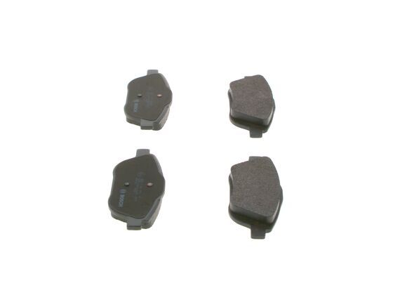 BOSCH 0986494438 Disc Brake Pad Set Front Low-Metallic Fits Citroën Peugeot