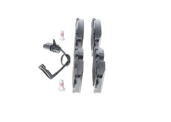BOSCH 0986494488 Disc Brake Pad Set Rear Low-Metallic Fits Audi Porsche