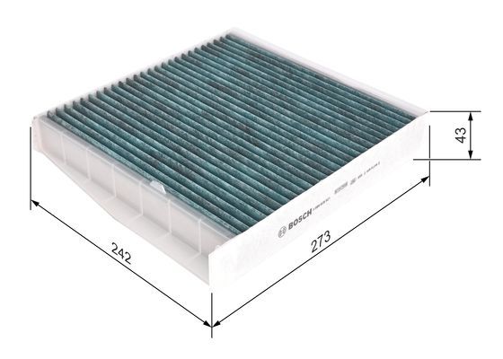 BOSCH 0986628521 Cabin Air Filter Fits Volvo S60 S80 V70 XC70 Cross Country XC90