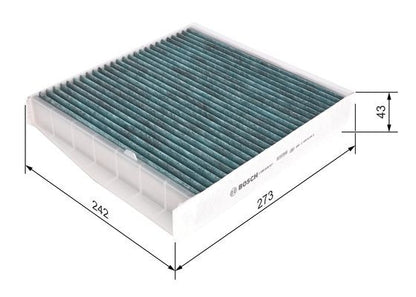 BOSCH 0986628521 Cabin Air Filter Fits Volvo S60 S80 V70 XC70 Cross Country XC90