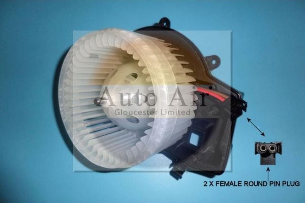 AUTO AIR 21-0075 Interior Blower 384W Power Fits Mercedes-Benz C-Class CLK SL