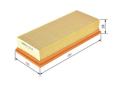 BOSCH 1457433282 Air Filter Insert Fits Renault Avantime Espace Laguna Safrane