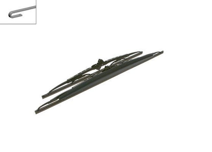 2x BOSCH Wiper Blades (Pair) For BMW Chevrolet Chrysler Citroen Daewoo Fiat Ford