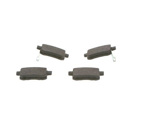BOSCH 0986494338 Brake Pad Set For Disc Rear 46.6mm Height Fits Honda Accord