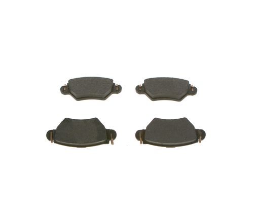 BOSCH 0986495250 Brake Pad Set For Disc Rear 16.5mm Thickness Fits Opel Vauxhall