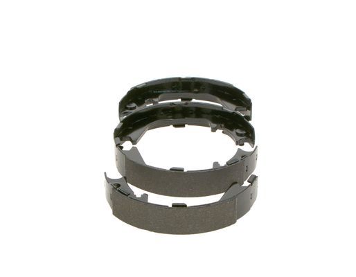 BOSCH 0986487683 Parking Brake Shoe Set Rear 32mm Width Fits Mitsubishi