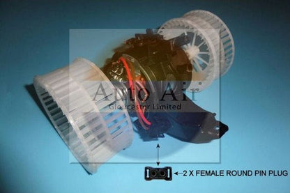 AUTO AIR 21-0116 Interior Blower 276W Fits BMW 5 Series 6 Series 64116933910