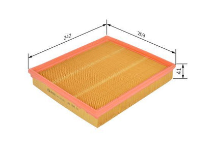 BOSCH 1457433003 Air Filter Fits Daewoo Cielo Espero Nexia Prince Opel Kadett