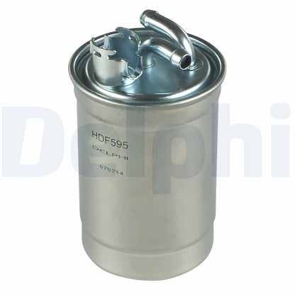 DELPHI HDF595 Fuel Filter In-Line 160mm Height Replacement Fits Audi A4 A6