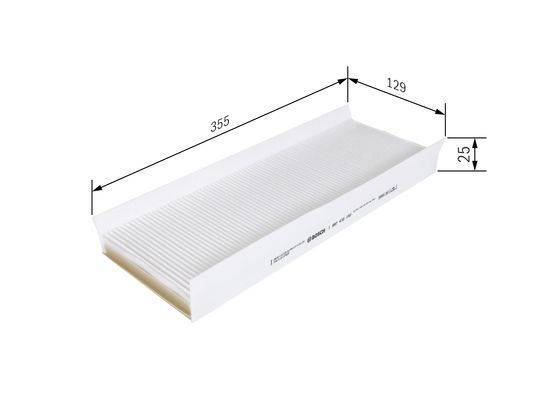 BOSCH 1987432192 Cabin Air Filter 367mm Fits Ford Transit Transit Tourneo