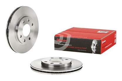 2x BREMBO 09.9610.11 Brake Disc Front Internally Vented Fits Citroen Peugeot
