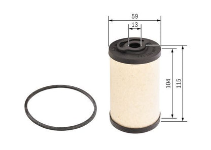 BOSCH 1457431158 Fuel Filter For KRAMER VALMET ZETTELMEYER KAYSER VM NEW HOLLAND