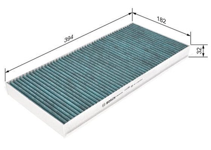 BOSCH 0986628520 Cabin Air Filter 394mm Fits Mercedes-Benz A-Class B-Class
