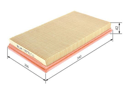 BOSCH 1457433740 Air Filter Fits Opel Speedster Vectra Vauxhall Vectra VX220