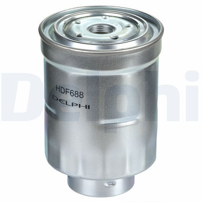 Fuel Filter Spin-On 130mm Height Fits Citroën Mitsubishi Peugeot DELPHI HDF688