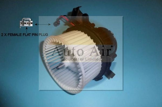 AUTO AIR 21-0071 Interior Blower Fits Audi A4 A4 Allroad A5 Porsche Macan