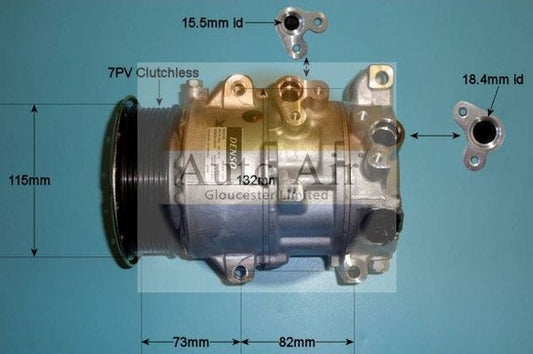 AUTO AIR 14-0124 Air Compressor A/C Air Con Air Conditioning Fits Lexus IS C