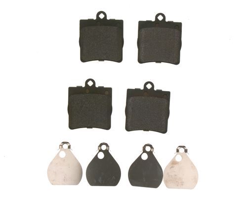 BOSCH 0986494016 Brake Pad Set For Disc Brake Rear Fits Mercedes-Benz C-Class