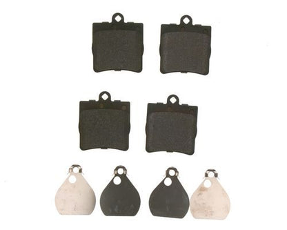 BOSCH 0986494016 Brake Pad Set For Disc Brake Rear Fits Mercedes-Benz C-Class