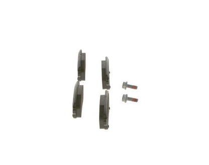 BOSCH 0986494723 Brake Pad Set Rear Low-Metallic 45.3mm Height Fits Renault