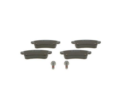 BOSCH 0986494723 Brake Pad Set Rear Low-Metallic 45.3mm Height Fits Renault