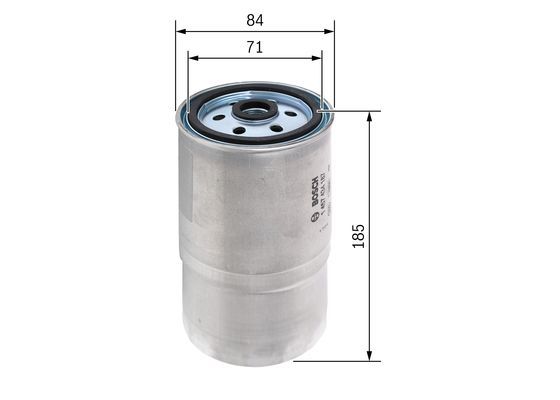 BOSCH 1457434187 Fuel Filter Fits BMW 3 Series 5 Series Land Rover Range Rover