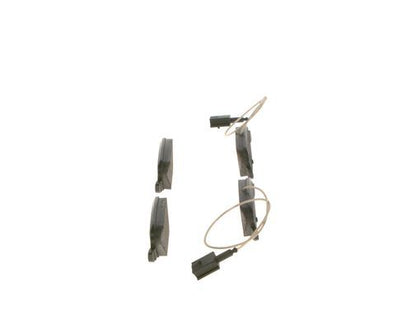 BOSCH 0986494779 Brake Pad Set Rear Low-Metallic With Anti-Squeak Plate For Fiat
