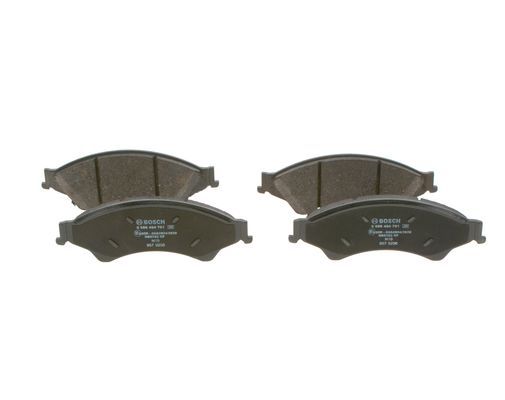 BOSCH 0986494791 Disc Brake Pad Set Front Low-Metallic Fits Ford Ranger