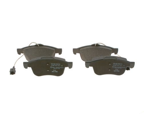 BOSCH 0986494795 Brake Pad Set For Disc Front Low-Metallic Fits Fiat Doblo