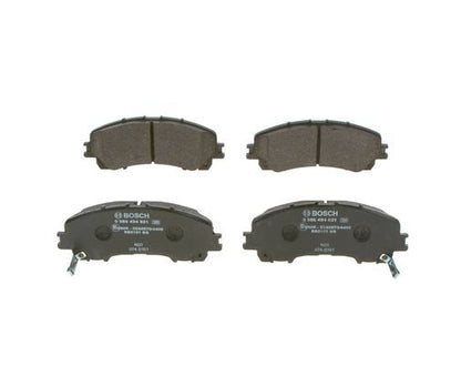 BOSCH 0986494821 Brake Pad Set Front Low-Metallic Fits Infiniti Nissan Renault