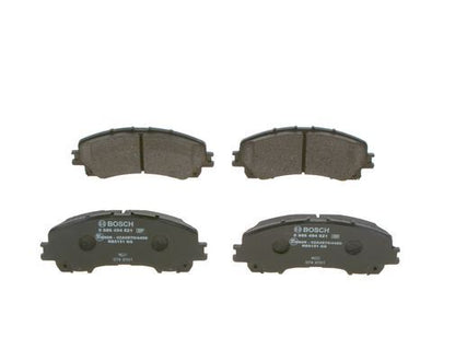 BOSCH 0986494821 Brake Pad Set Front Low-Metallic Fits Infiniti Nissan Renault